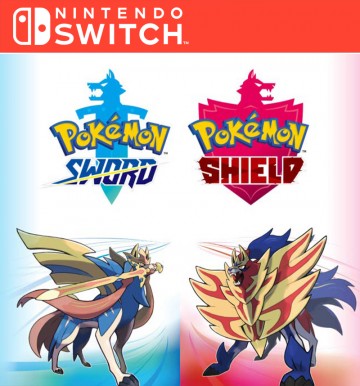 Pokémon Sword and Pokémon Shield Double Pack (Nintendo Switch)