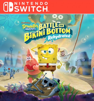 SpongeBob Squarepants: Battle For Bikini Bottom - Rehydrated (Nintendo Switch)